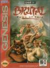 Brutal - Paws of Fury Box Art Front